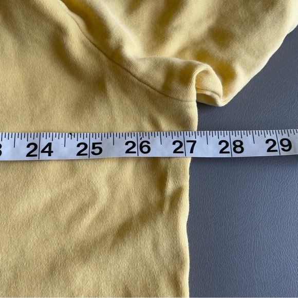 Polo by Ralph Lauren Shirt Long Sleeve Turtleneck Yellow XL - Picture 8 of 9